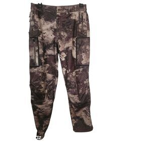 Cabela's Mens Classic Fit Windshear Cargo Pants Camouflage Design With Multiple